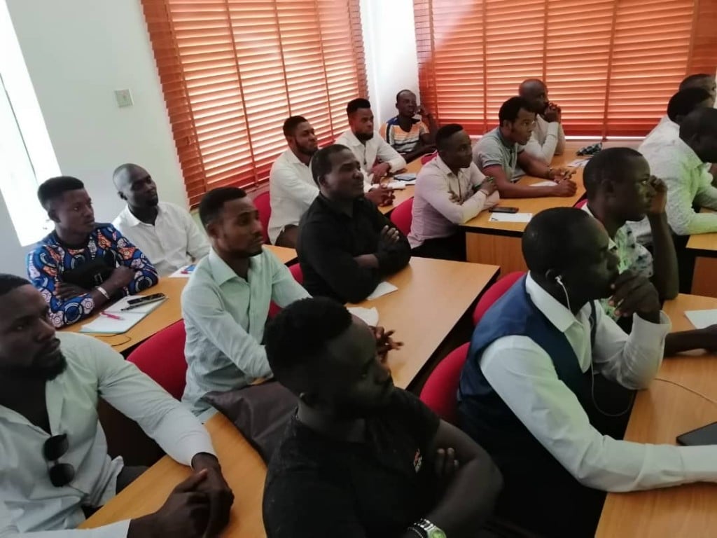 Civil servants working